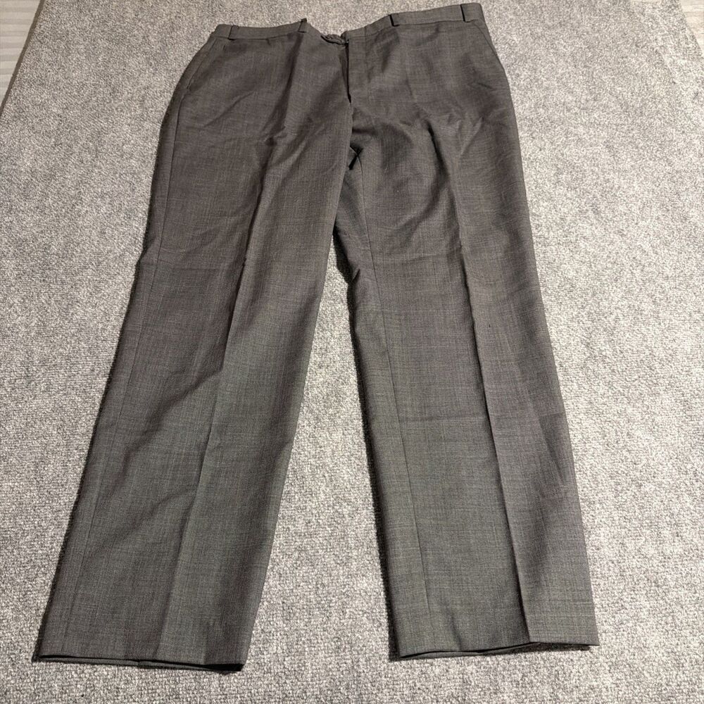 Lauren Ralph Lauren Dress Pants Mens 40x32 Gray 100% Wool Straight